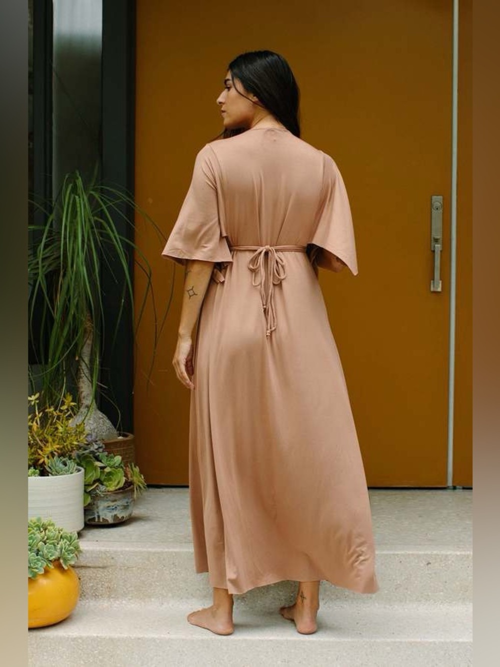 Rachel Pally Mid-Length Caftan Dress in Dulce Size Medium - Picture 2 of 10